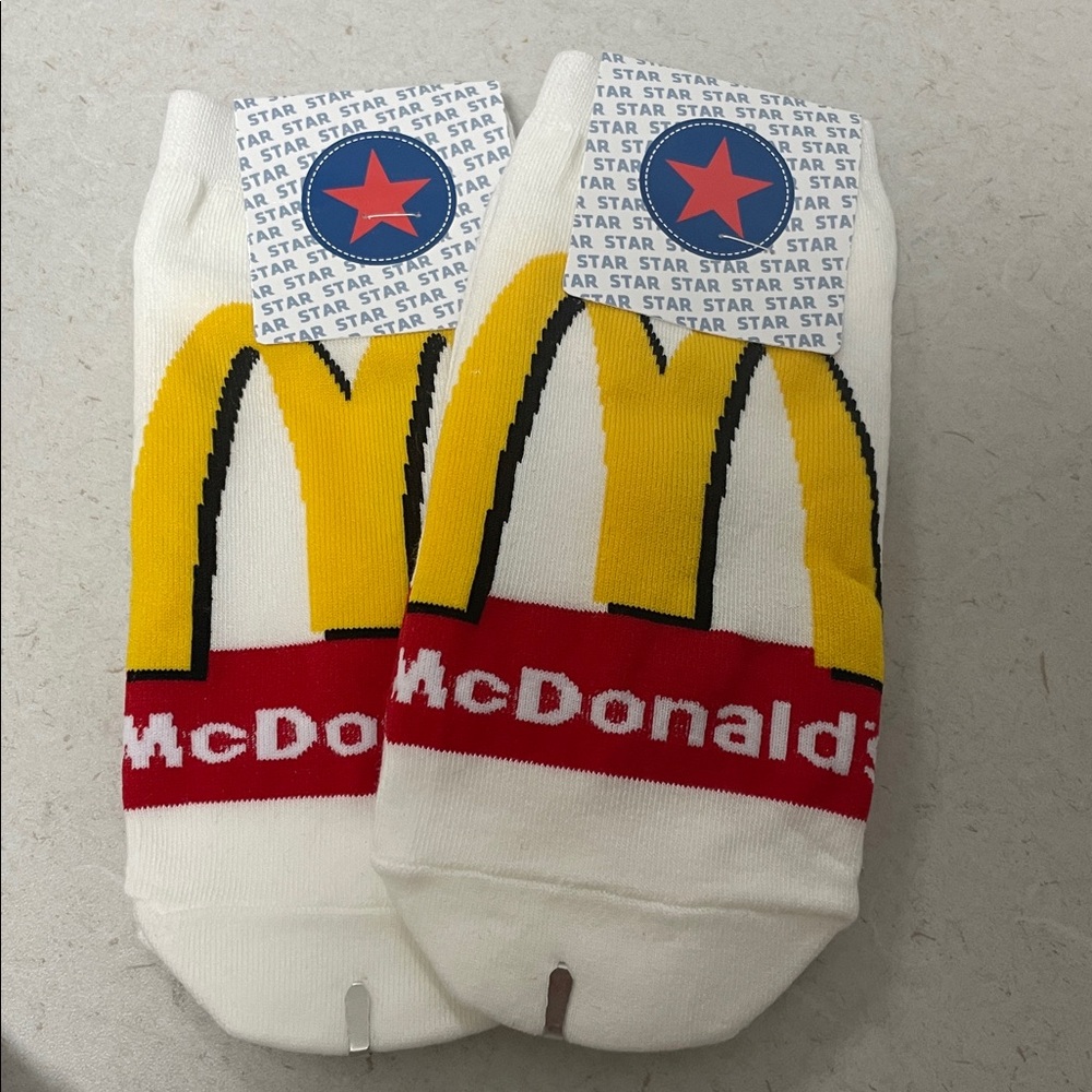 McDonald socks/ socks gift